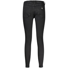Guess Jeans Black Cotton Women Skinny Jean