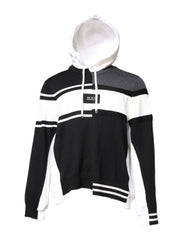 Dolce & Gabbana Multicolor Logo Pullover Hooded Sweater