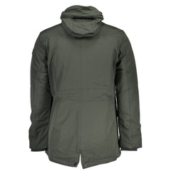 U.S. POLO ASSN. Green Polyester Men Jacket