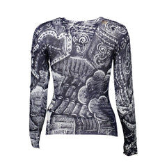 Desigual Blue Viscose Women Sweater