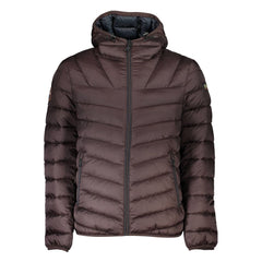Napapijri Brown Polyamide Men Jacket
