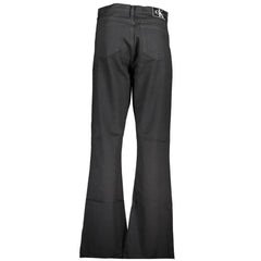 Calvin Klein Black Cotton Women Jeans