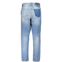Calvin Klein Blue Cotton Women Jeans