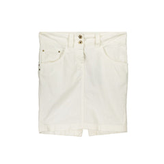 Patrizia Pepe White Cotton Skirt