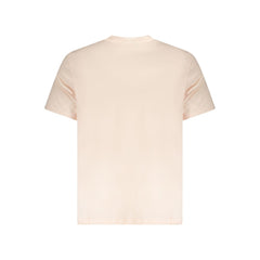 Calvin Klein Pink Cotton Men T-Shirt