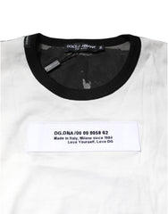 Dolce & Gabbana Multicolor Camouflage Crew Neck T-shirt