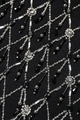 Dolce & Gabbana Black Cashmere Embellished Long Sleeves Top