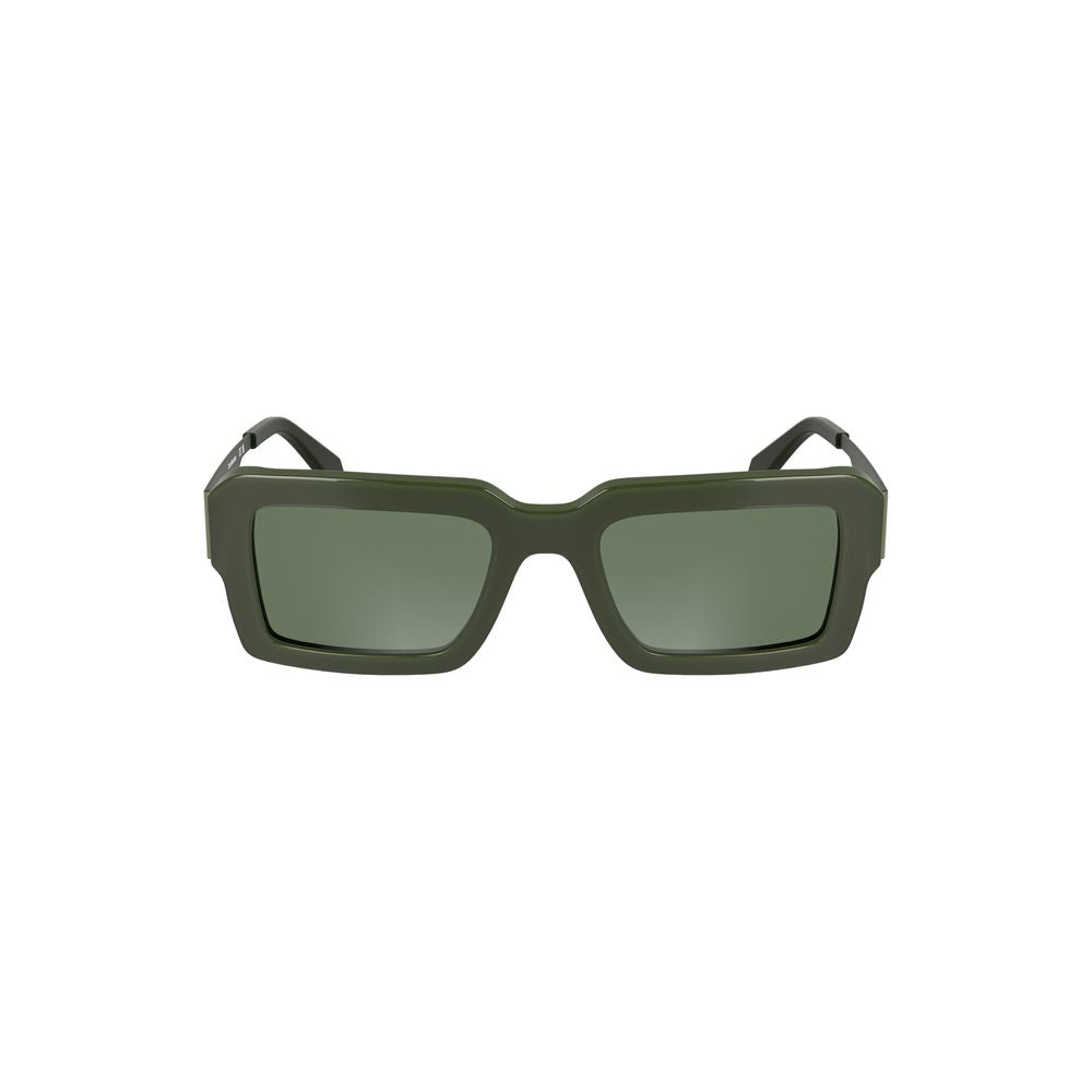 Calvin Klein Green Acetate Women Sunglasses