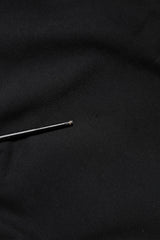 Dolce & Gabbana Black Embossed Logo Cotton Crew Neck Sweater