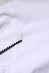 Dolce & Gabbana White Cotton Logo Print Crew Neck T-shirt