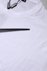 Dolce & Gabbana White DG LOVE Patch Short Sleeves T-shirt