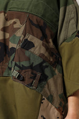Dolce & Gabbana Multicolor Camouflage Oversized Top T-shirt