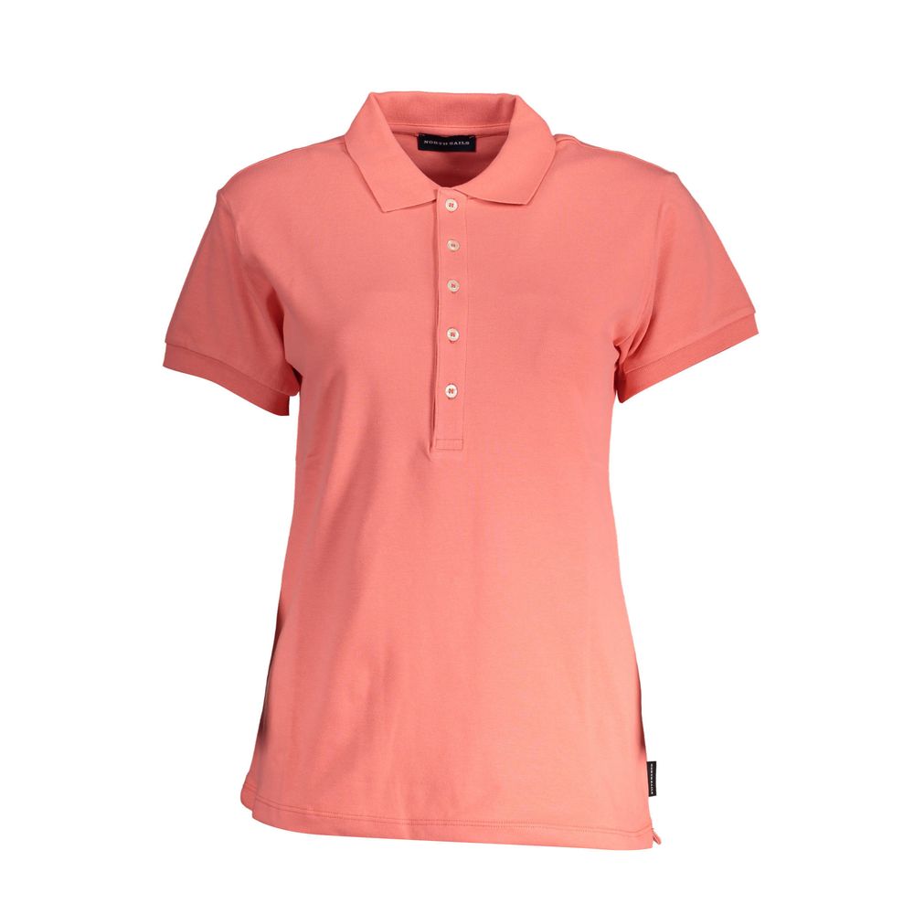 North Sails Pink Cotton Polo Shirt