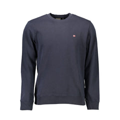 Napapijri Blue Cotton Sweatshirt
