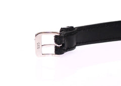 Nialaya Exquisite Black Snakeskin Silver Bracelet