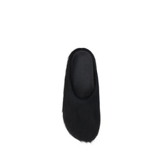 Marni Black Rubber Mules