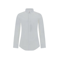 Dolce & Gabbana White Elastane Dress Shirt