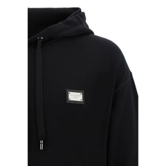 Dolce & Gabbana Black Cotton Sweatshirt