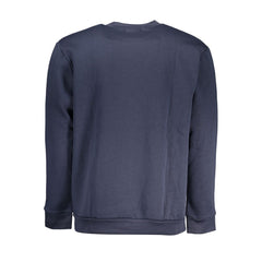 Cavalli Class Blue Cotton Men Sweater
