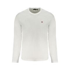 Napapijri White Cotton T-Shirt