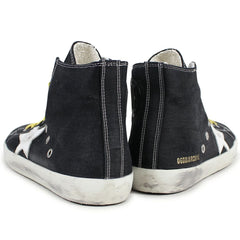 Golden Goose Black Canvas Sneaker