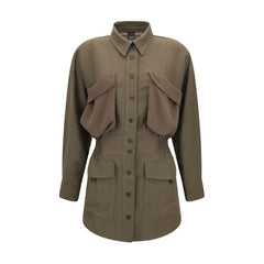PINKO Linen Shirt Jacket