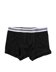 Dolce & Gabbana Black Cotton Stretch Regular Boxer Underwear