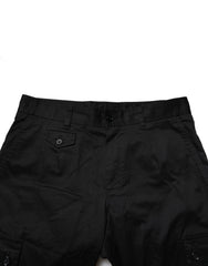 Dolce & Gabbana Black Cotton Dress Slim Formal Pants