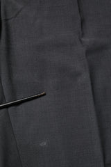 Dolce & Gabbana Black Wool Dress Slim Formal Pants