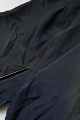 Dolce & Gabbana Black Silk Short Sleeves Men Casual Shirt