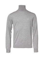 Dolce & Gabbana Gray Long Sleeve Turtleneck Pullover Sweater