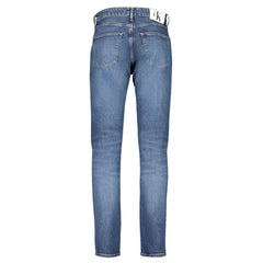 Calvin Klein Blue Cotton Men Jeans