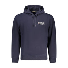 Napapijri Blue Cotton Men Sweater