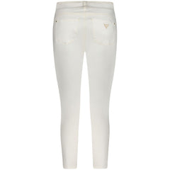 Guess Jeans White Cotton Women's Skinny Jean