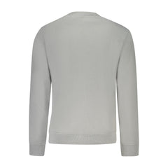 Napapijri Gray Cotton Sweatshirt