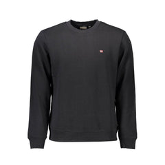 Napapijri Black Cotton Sweatshirt