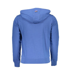 U.S. POLO ASSN. Blue Cotton Men Sweater