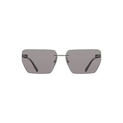Calvin Klein Gray Metal Men Sunglasses