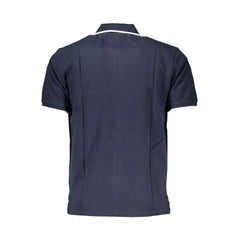 North Sails Blu Cotton Men Polo