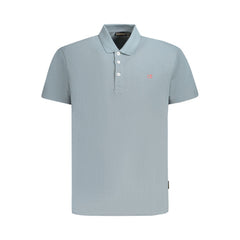 Napapijri Gray Cotton Polo Shirt