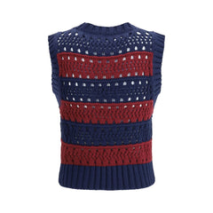 Ganni Striped Vest