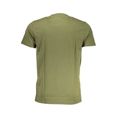 Cavalli Class Verde Cotton Men T-Shirt