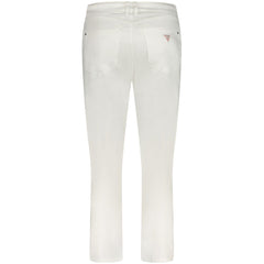 Guess Jeans White Cotton Women Skinny Jean