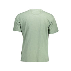 La Martina Green Cotton T-Shirt