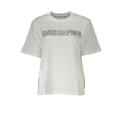 Patrizia Pepe White Cotton Women T-Shirt