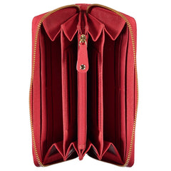 Mario Valentino Red Polyethylene Wallet