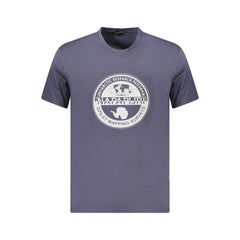 Napapijri Blue Cotton T-Shirt