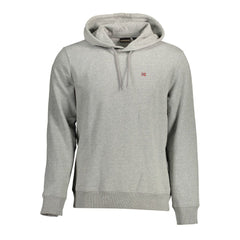 Napapijri Gray Cotton Sweatshirt