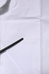 Dolce & Gabbana White Cotton GOLD Long Sleeves Formal Shirt