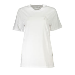 Patrizia Pepe White Cotton Women Top